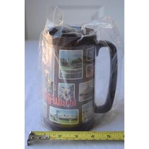 Vintage Walt Disney Thermo Serv Insulated Mug 6"